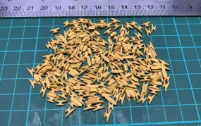 12mm Boxwood Cleats 12/bag