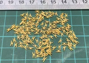 12mm Boxwood Shrouds Cleats 12/bag