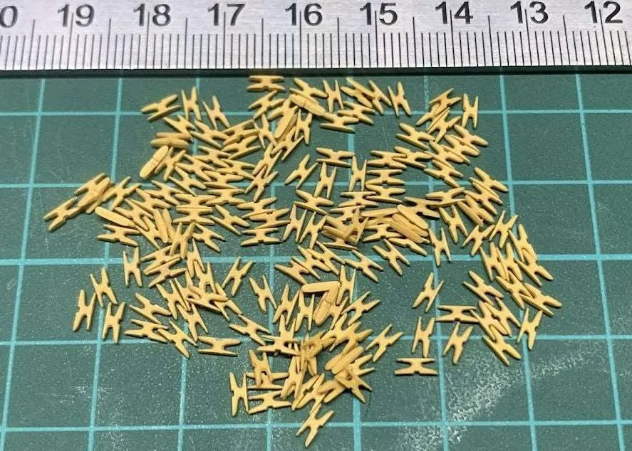 12mm Boxwood Shrouds Cleats 12/bag