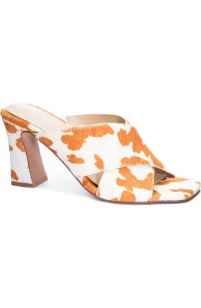 42 Gold - Women's Saldana Slide Heeled Sandal