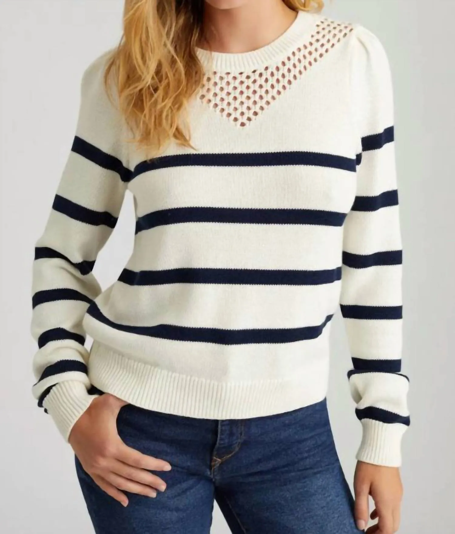 525 America - Lucy Stripe Sweater