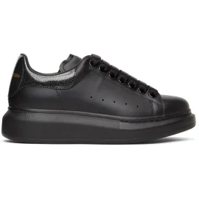 Alexander McQueen SSENSE Exclusive Black Tab Oversized Sneakers
