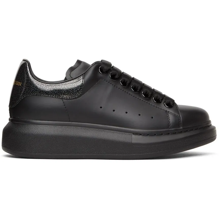 Alexander McQueen SSENSE Exclusive Black Tab Oversized Sneakers
