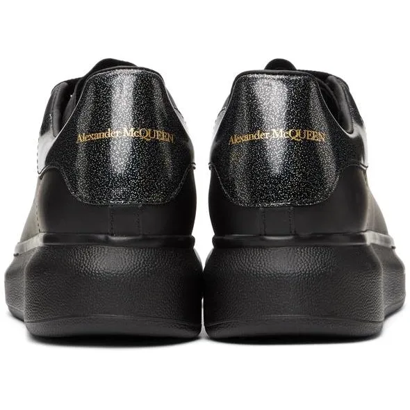 Alexander McQueen SSENSE Exclusive Black Tab Oversized Sneakers