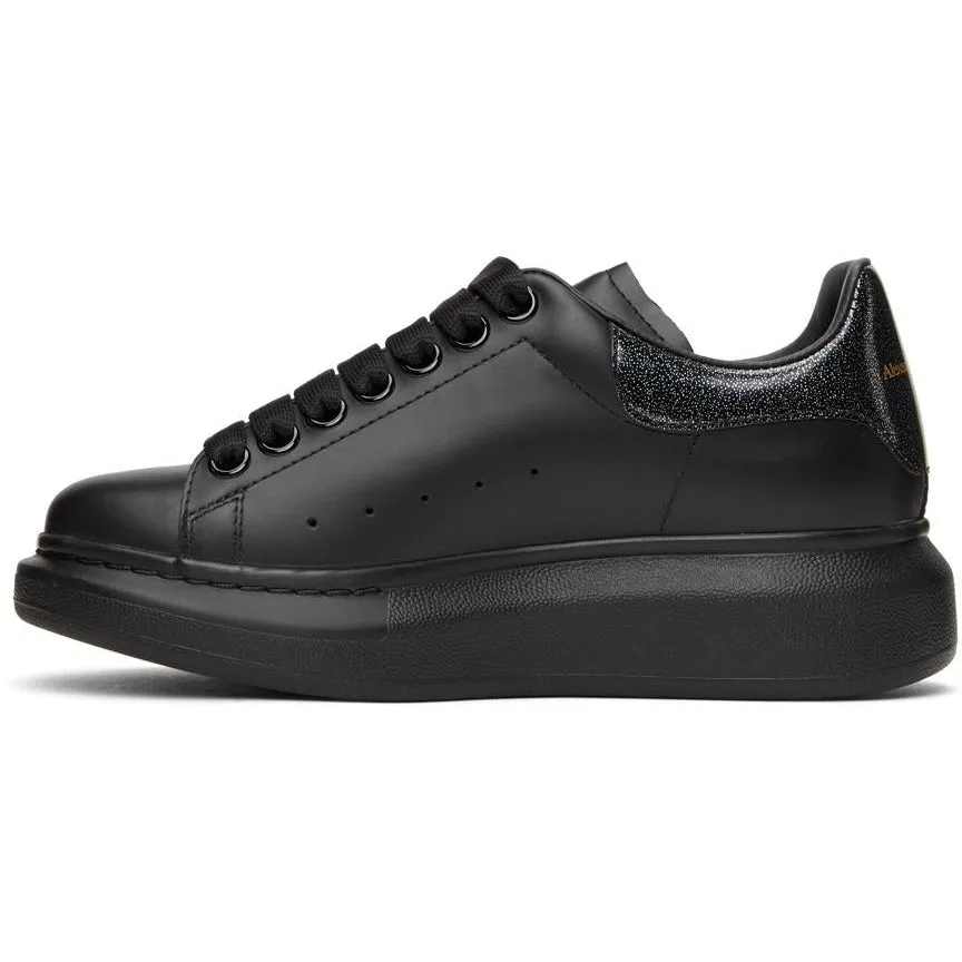 Alexander McQueen SSENSE Exclusive Black Tab Oversized Sneakers
