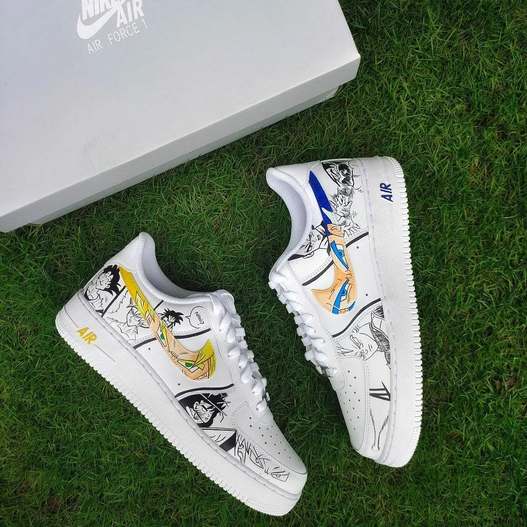 Anime Dragon Ball Custom Air Force 1