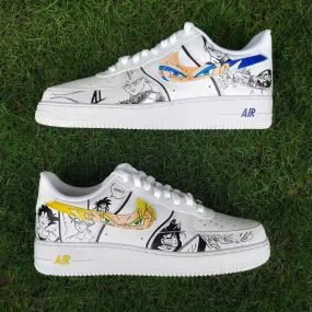 Anime Dragon Ball Custom Air Force 1