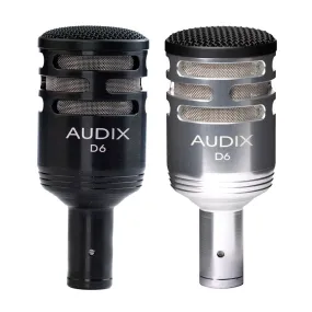 Audix D6 Dynamic Kick Drum Mic