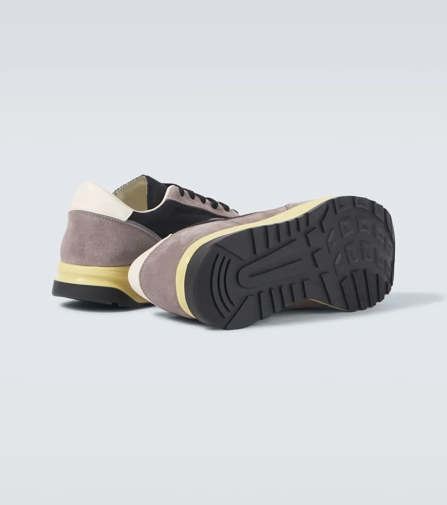 Common Projects Track Classic suede-trimmed sneakers