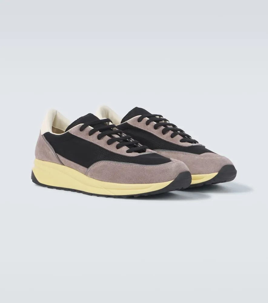Common Projects Track Classic suede-trimmed sneakers