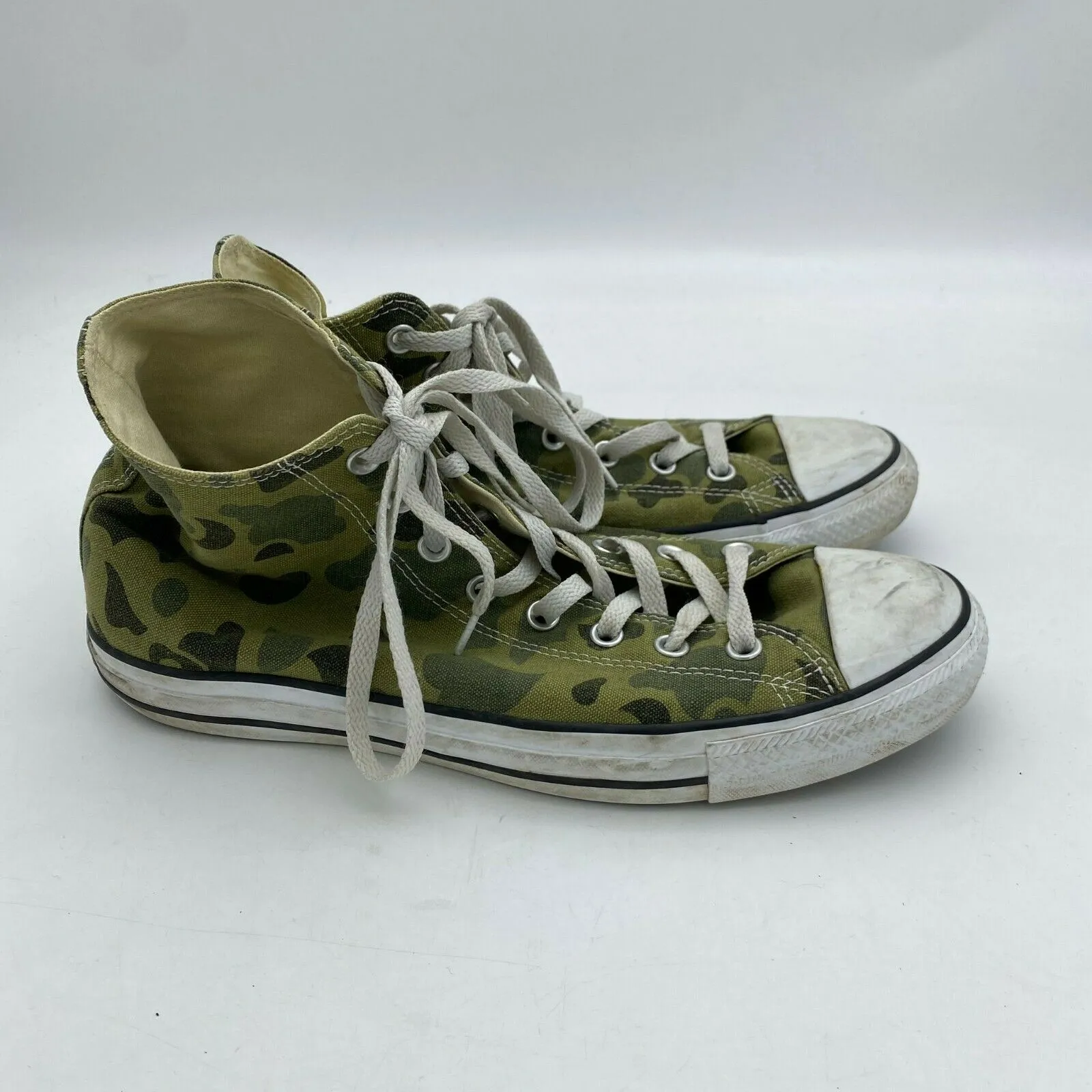 Converse Chuck Taylor All Star Hi Camo Olive Branch Size Men's 11  Women's 13