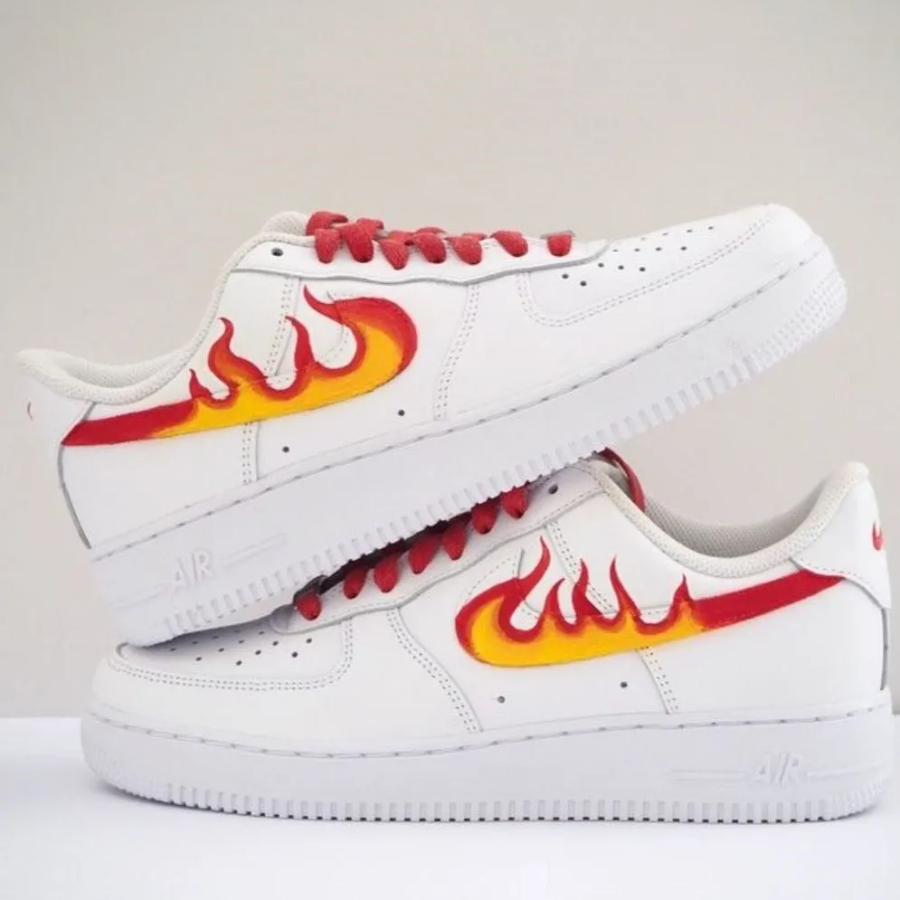 Fire Hot Custom Air Force 1