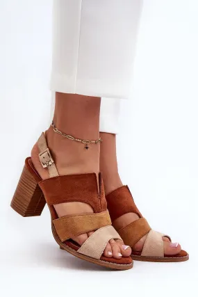 Heel sandals model 196630 Step in style