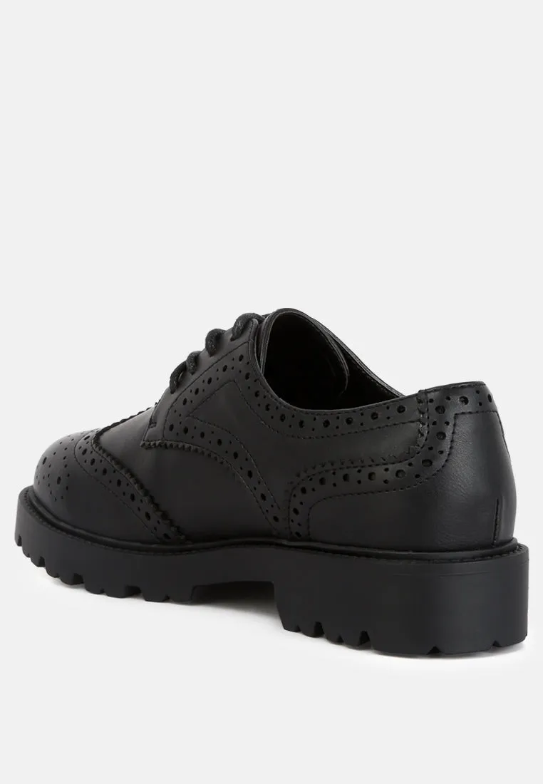 Milou Lug Sole Derby Shoes