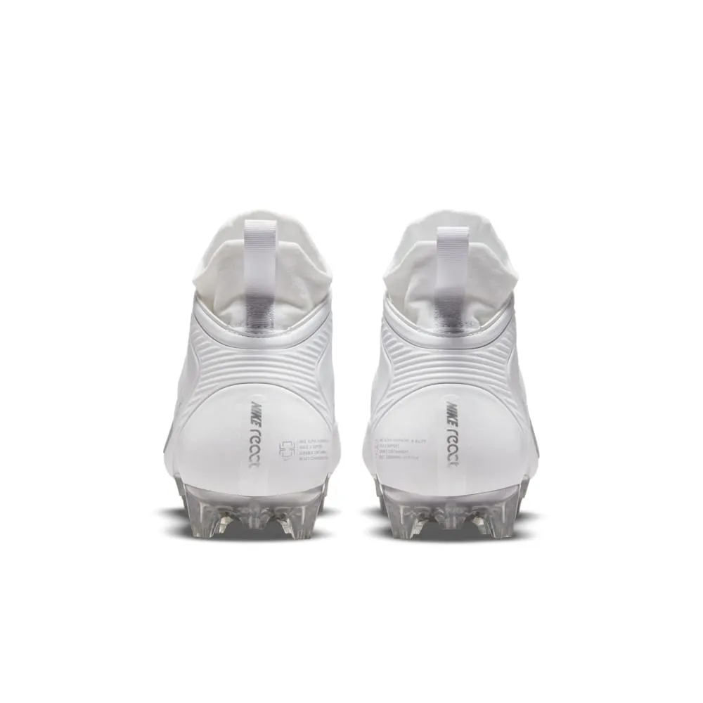 Nike Alpha Huarache 8 Elite White/Silver Lacrosse Cleats