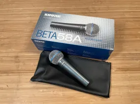 Shure Beta 58A Dynamic Microphone Used