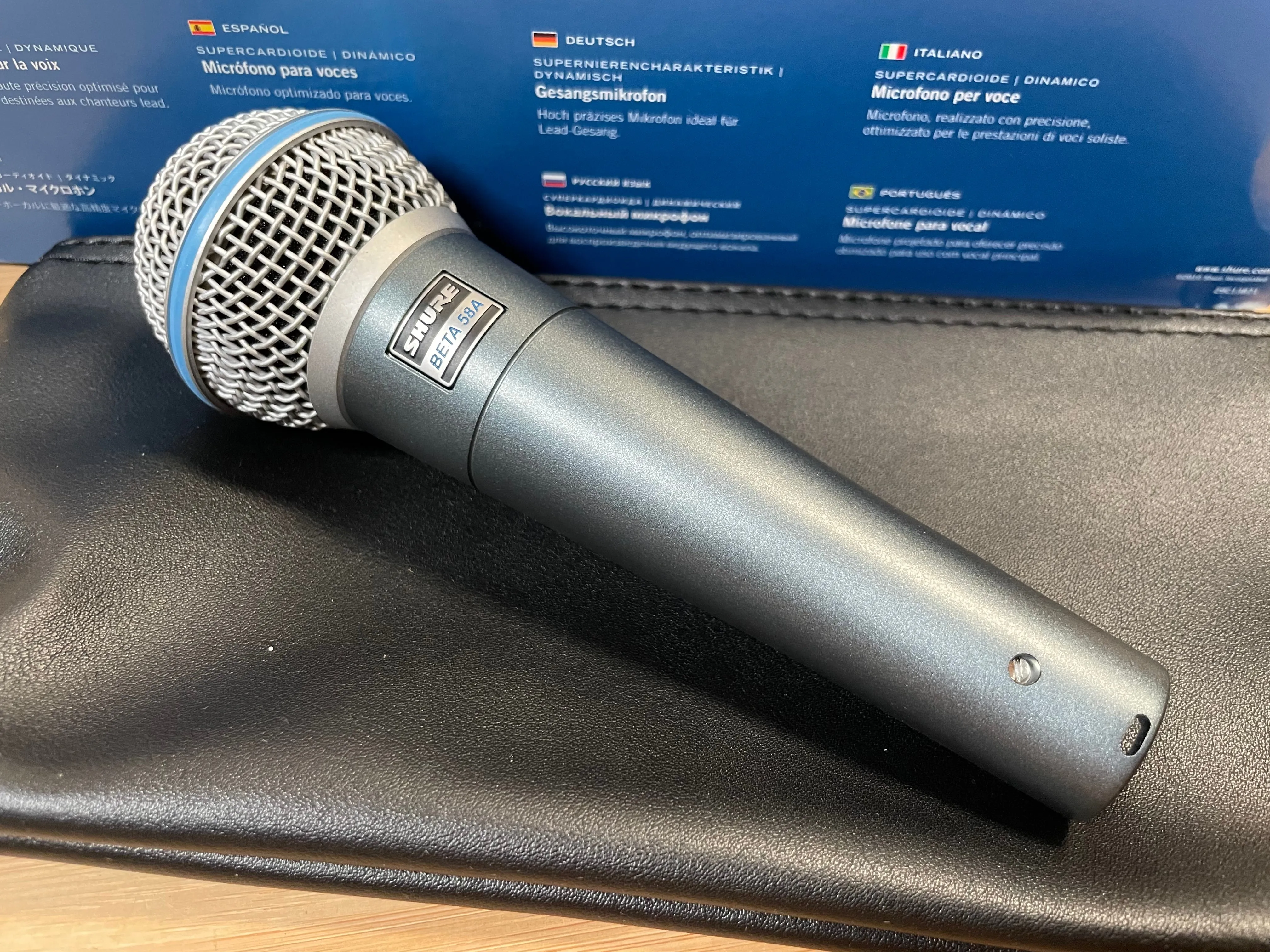 Shure Beta 58A Dynamic Microphone Used