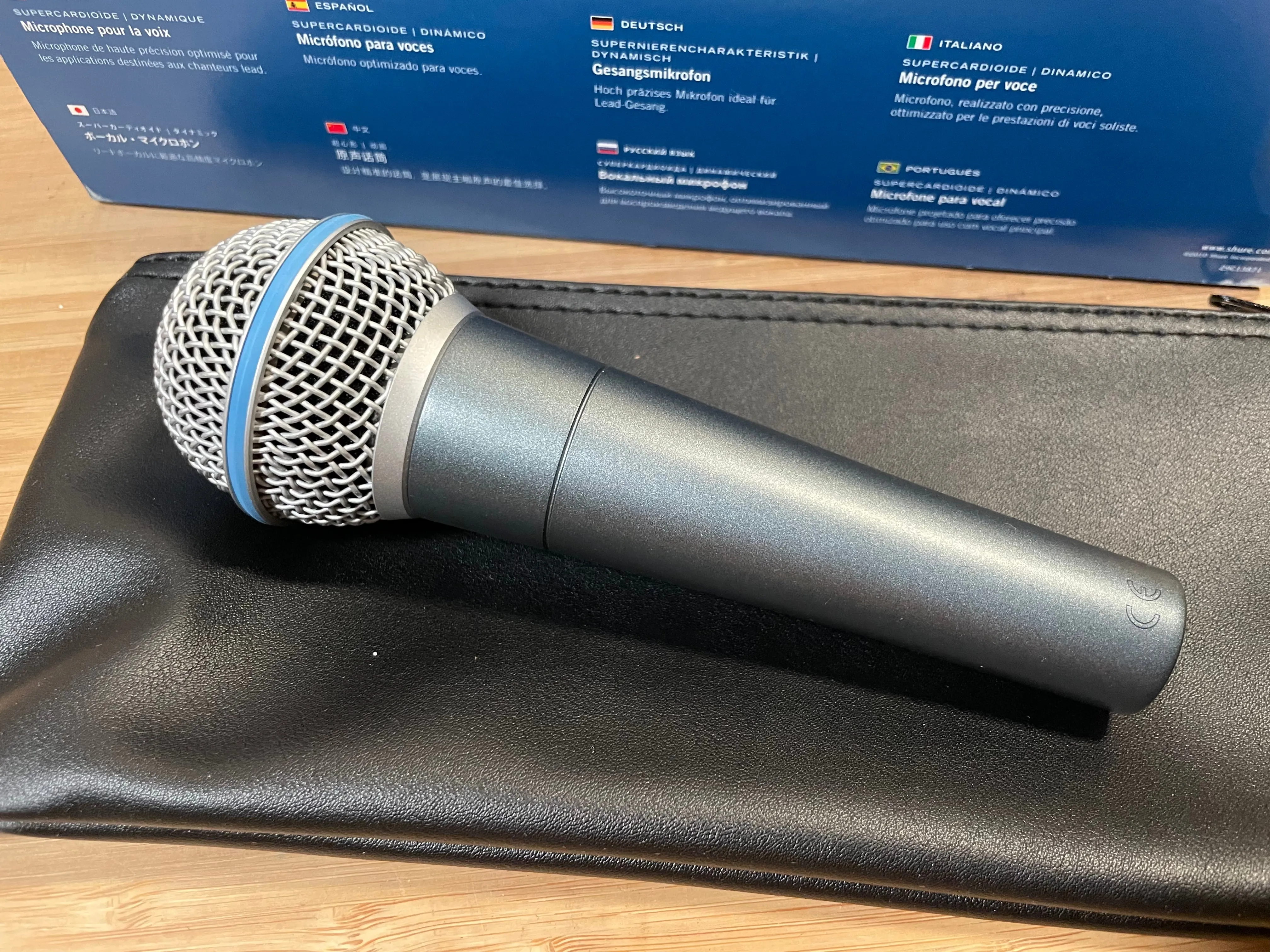 Shure Beta 58A Dynamic Microphone Used