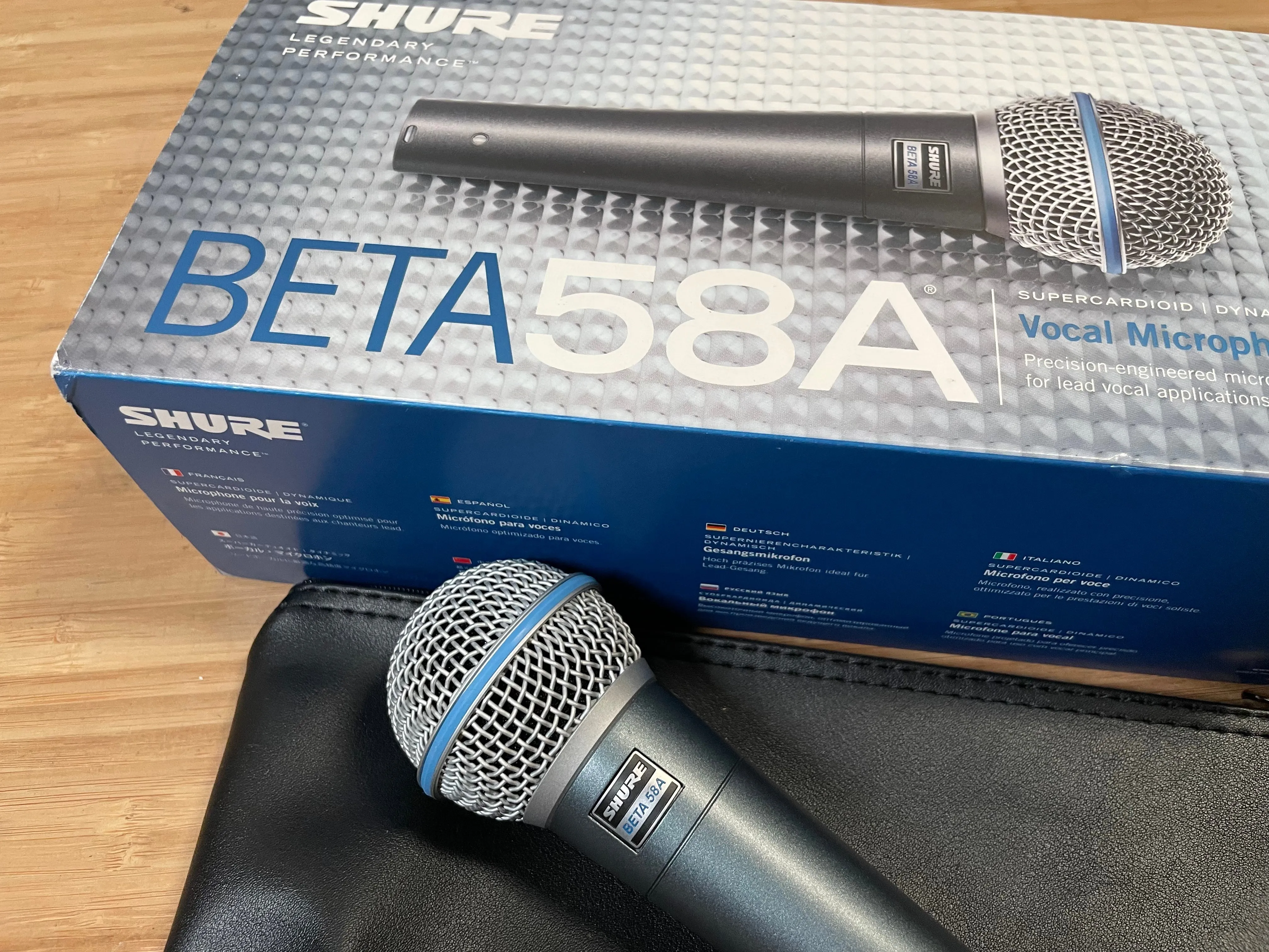 Shure Beta 58A Dynamic Microphone Used