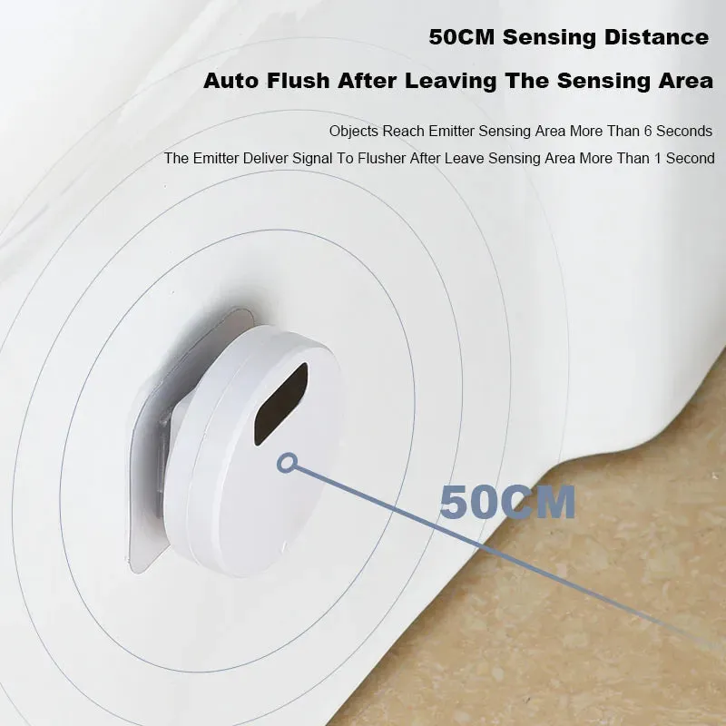 Smart Infrared Sensor Toilet Flusher