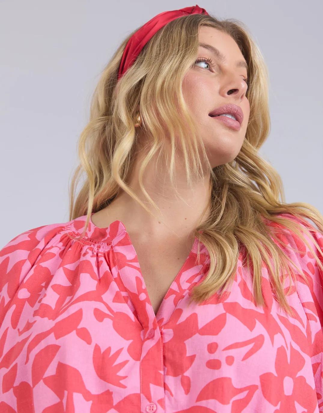 Sunset Hour Blouse - Sunset Hour Print