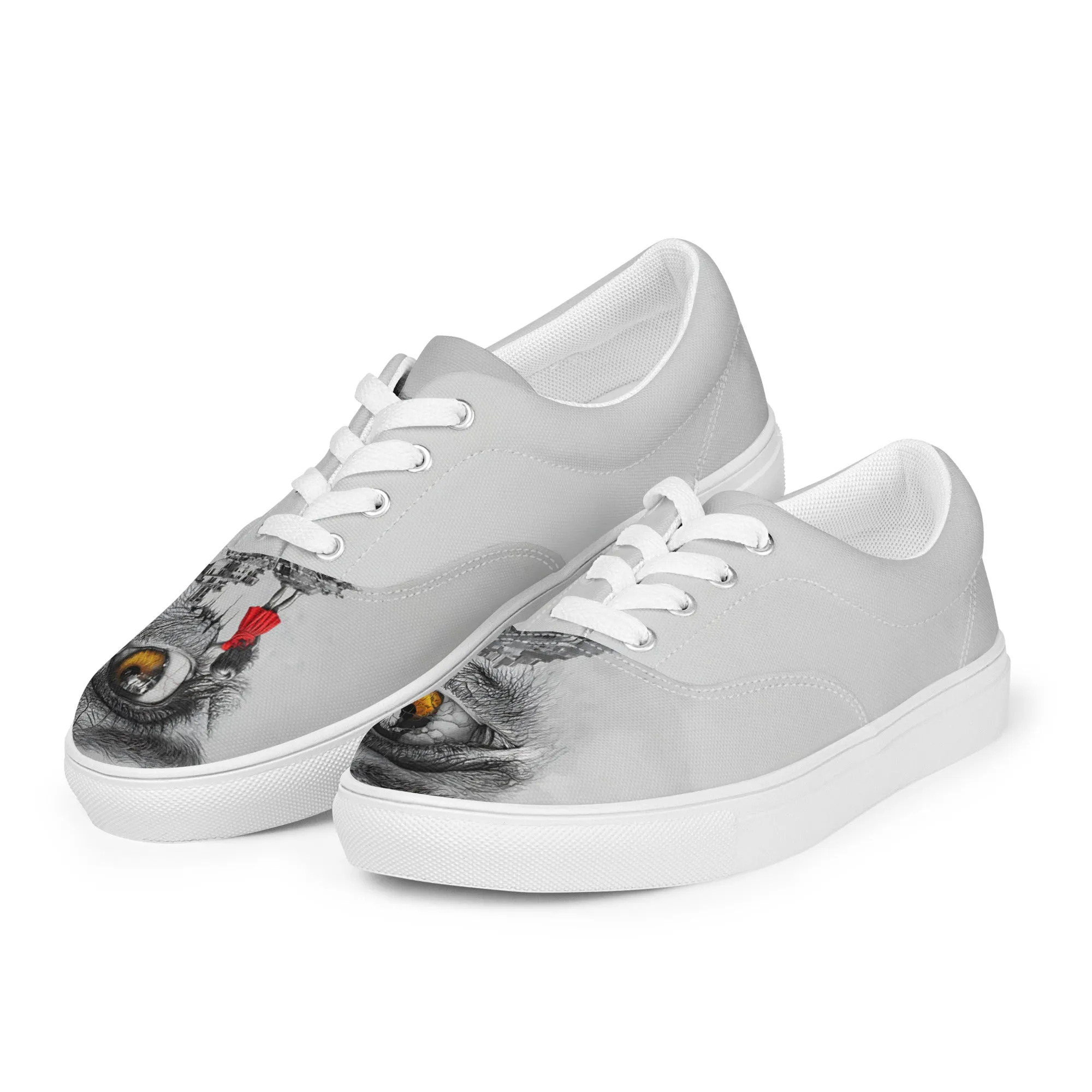 Through My Mother’s Eyes: Reflected Women’s lace-up canvas shoes