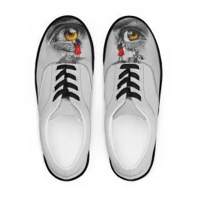 Through My Mother’s Eyes: Reflected Women’s lace-up canvas shoes