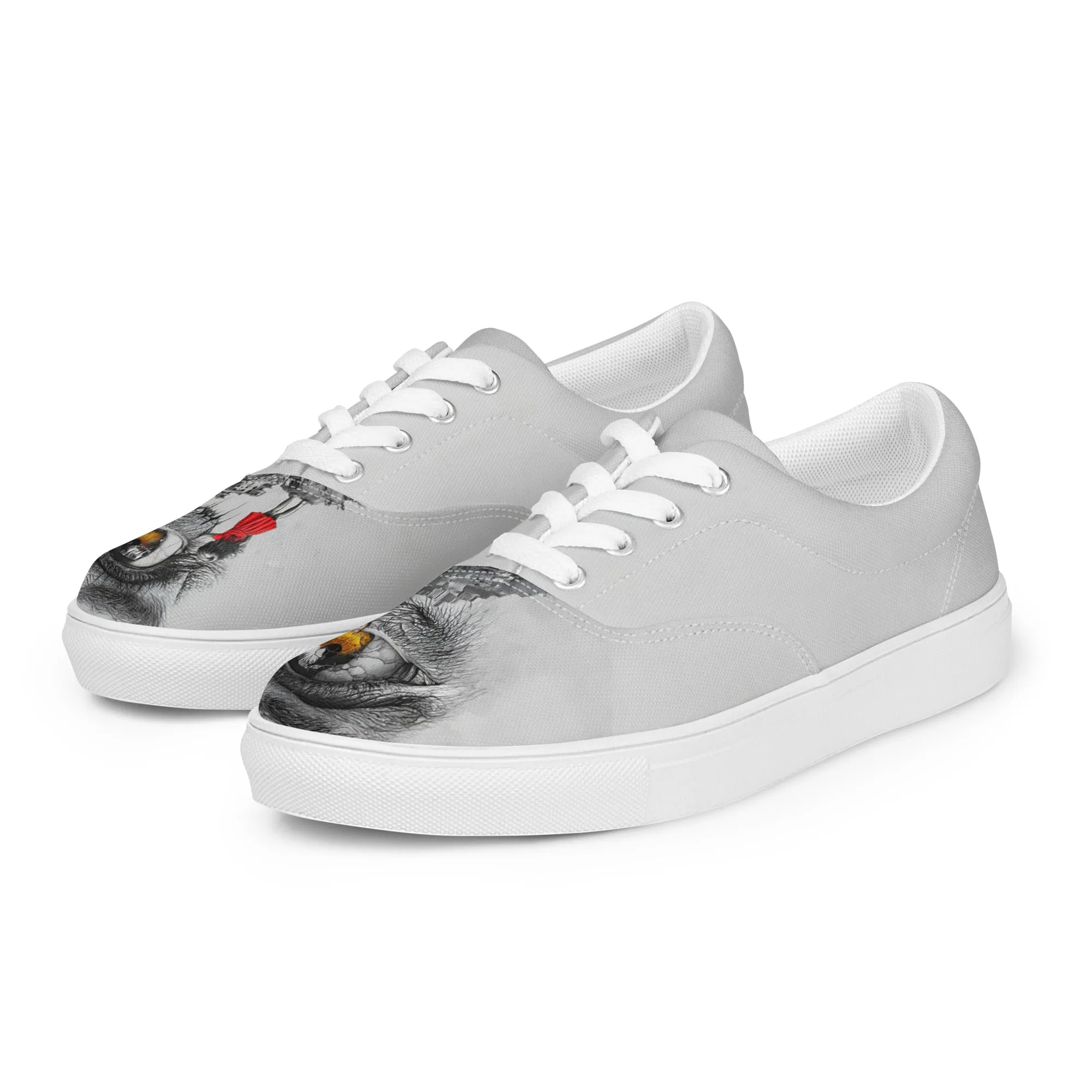 Through My Mother’s Eyes: Reflected Women’s lace-up canvas shoes