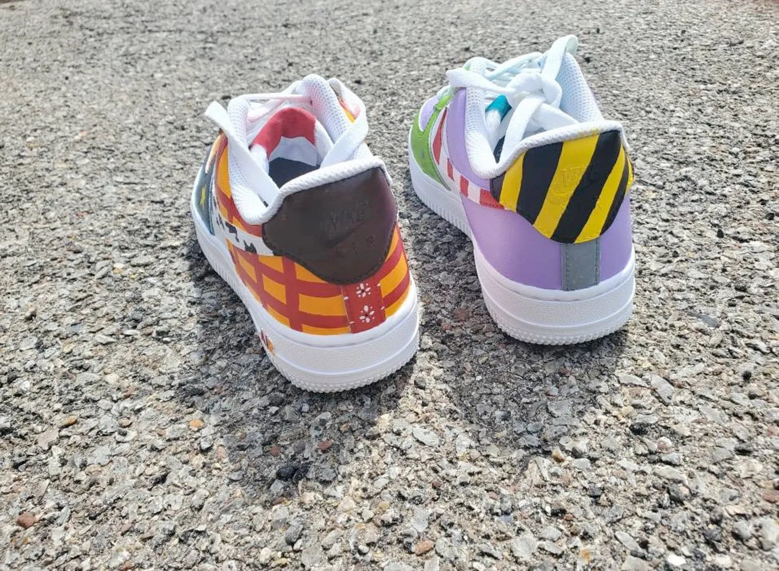 Toy Story Graffiti Custom Air Force 1