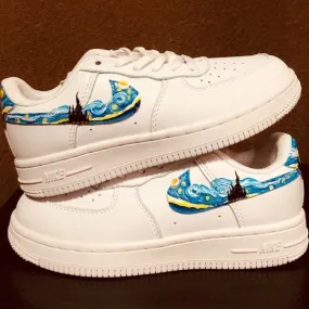 Van Gogh Starry Night Custom Air Force 1