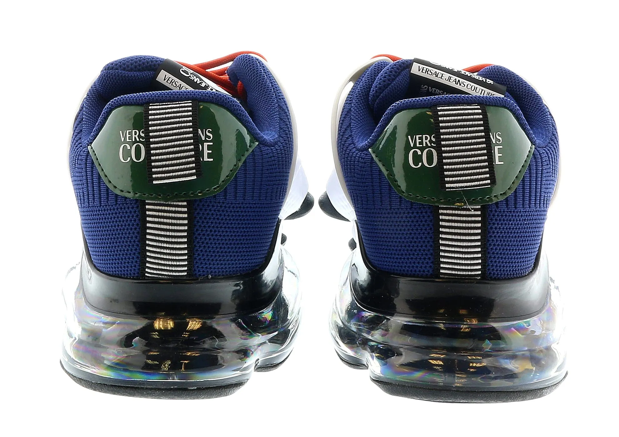 Versace Jeans Couture Navy Signature Athletic Fashion Sneakers-